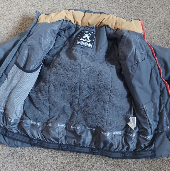 Kamik Boys Ski / Snowboard Jacket Coat Size 12 Youth | Reflective | Canadian - Picture 3 of 7